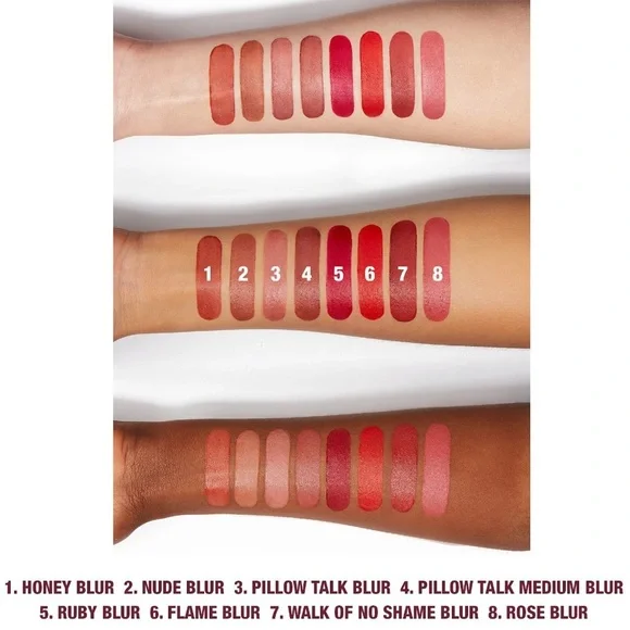 🌹Charlotte Tilbury Airbrush Flawless Matte Lip Blur Liquid Lipstick - Rose Blur - Picture 5 of 7